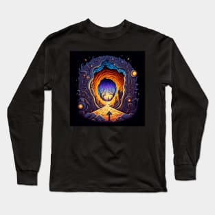 Portal to another dimension Long Sleeve T-Shirt